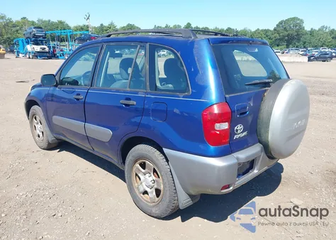 2004 Toyota Rav4 из США, поврежденный, VIN JTEGD20V940018167